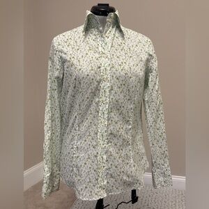 Vintage Barney’s New York Floral Button-Down | Tag Medium (Fits Small)